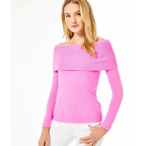 Lilly Pulitzer CHRISTIN OFF THE SHOULDER SWEATER